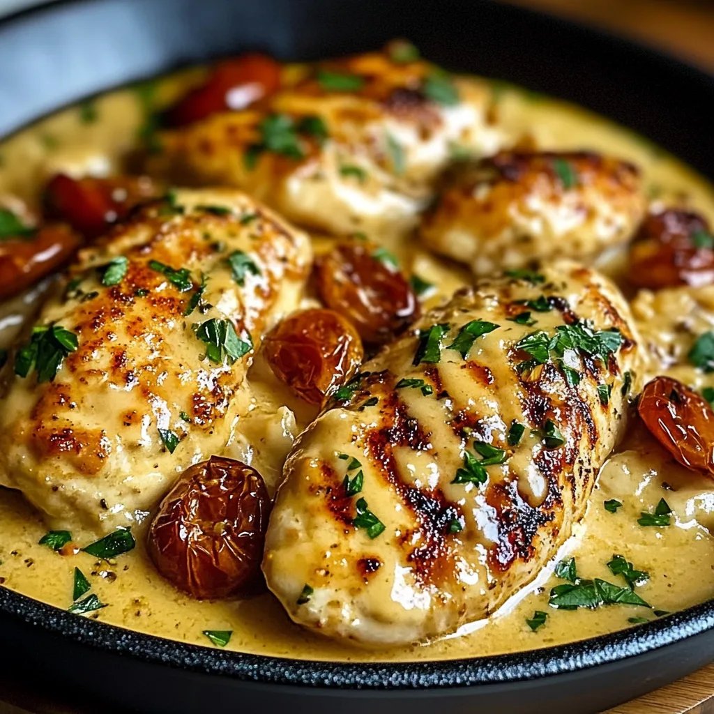 Creamy Garlic Parmesan Chicken