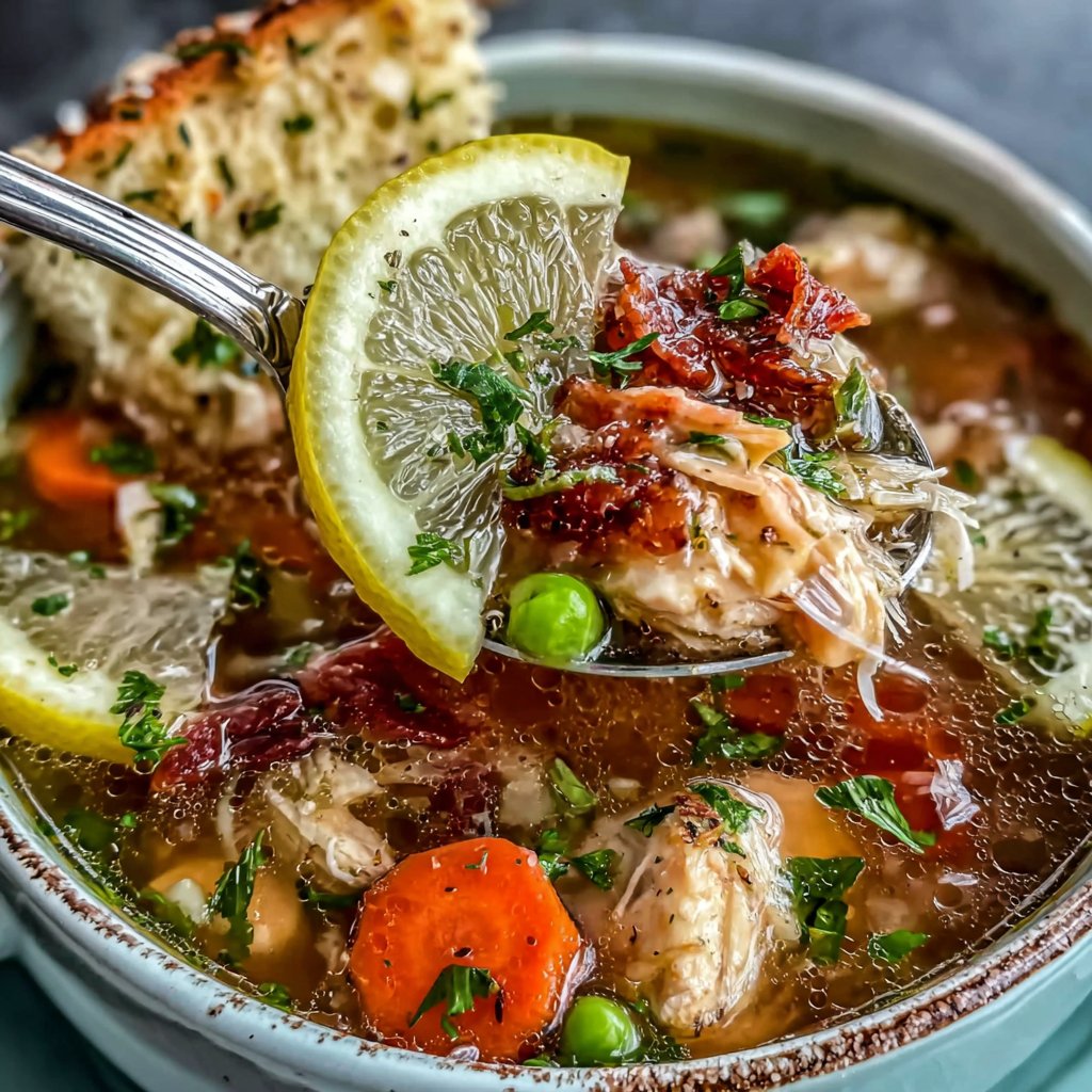 Spring Chicken Soup With Lemon