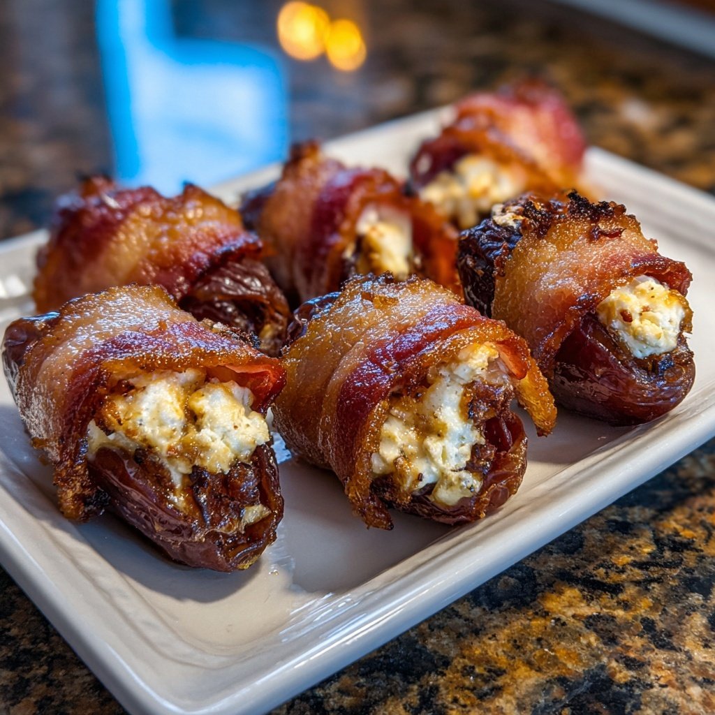 Valentines Snacks Cheese Stuffed Dates