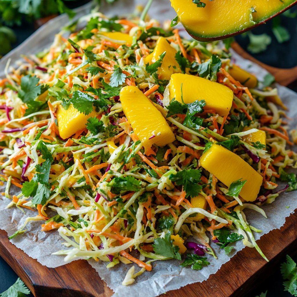 Jamaican Mango Slaw
