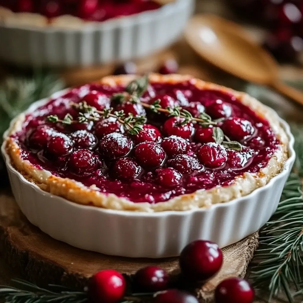 Baked Cranberry Cream Cheese Dip