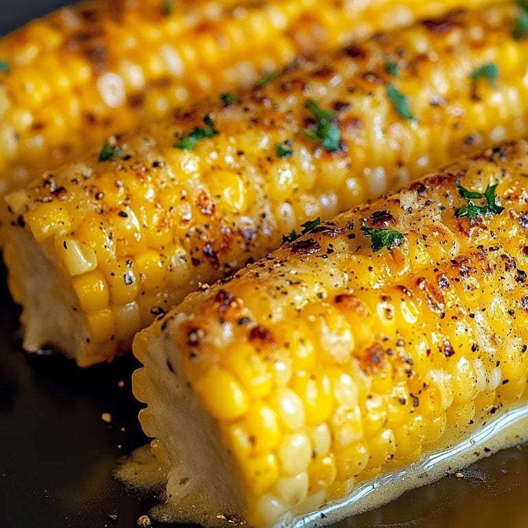 Buttery Garlic Corn on the Cob