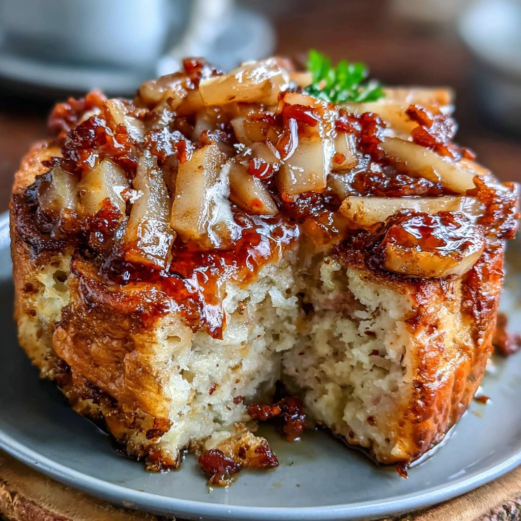 Apple Cinnamon Baked French Toast