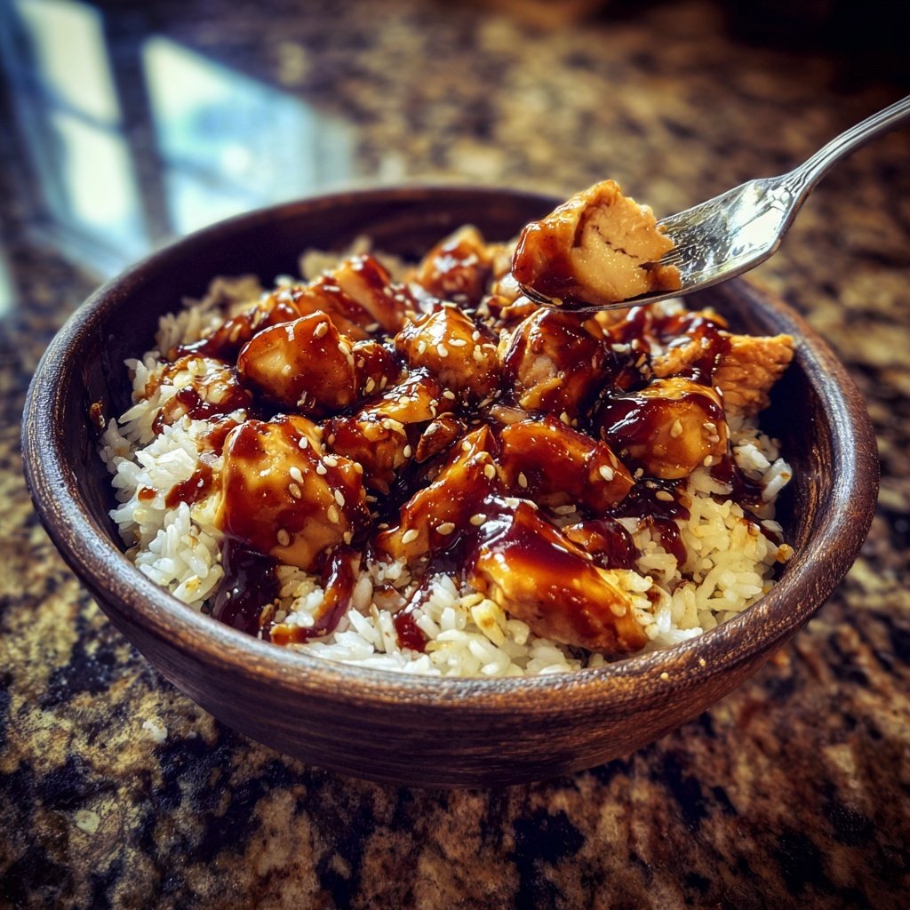 Teriyaki Chicken Rice Bowl