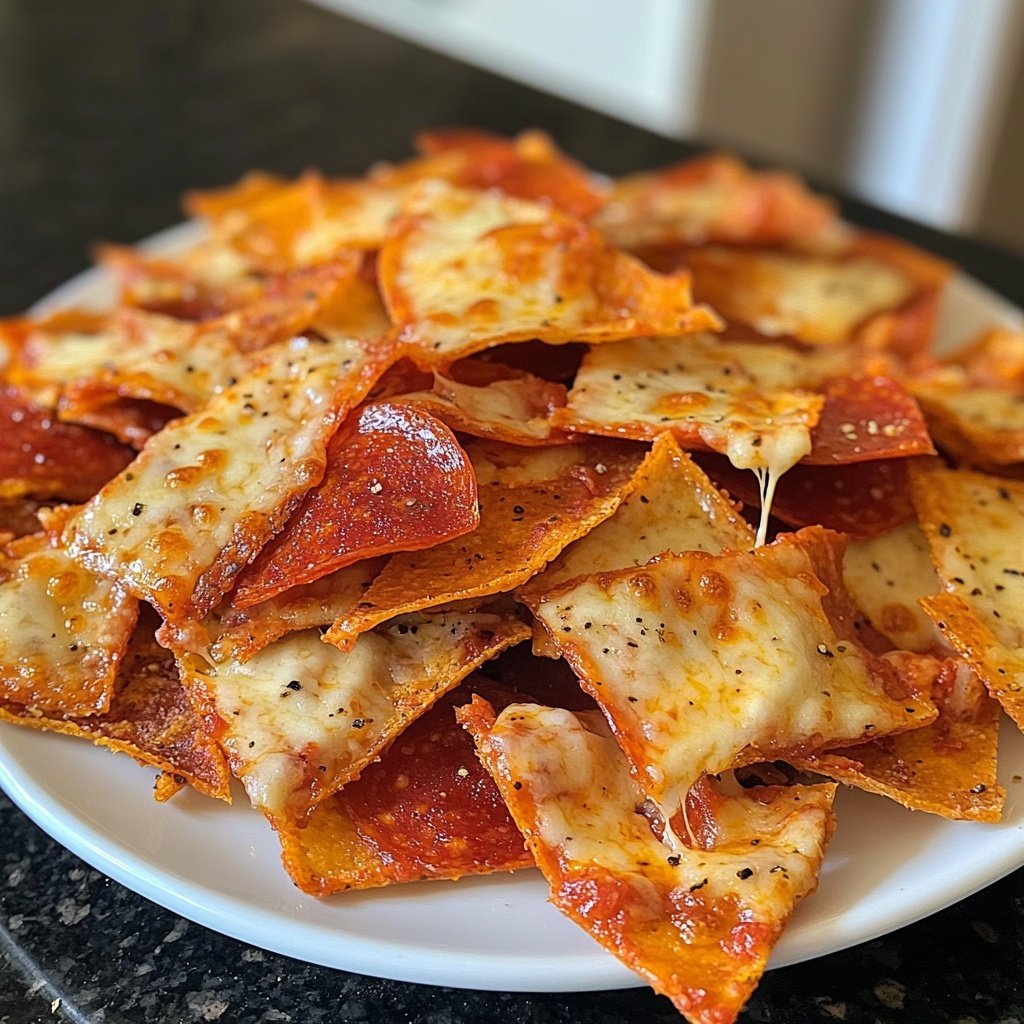 2 Ingredient Pizza Chips