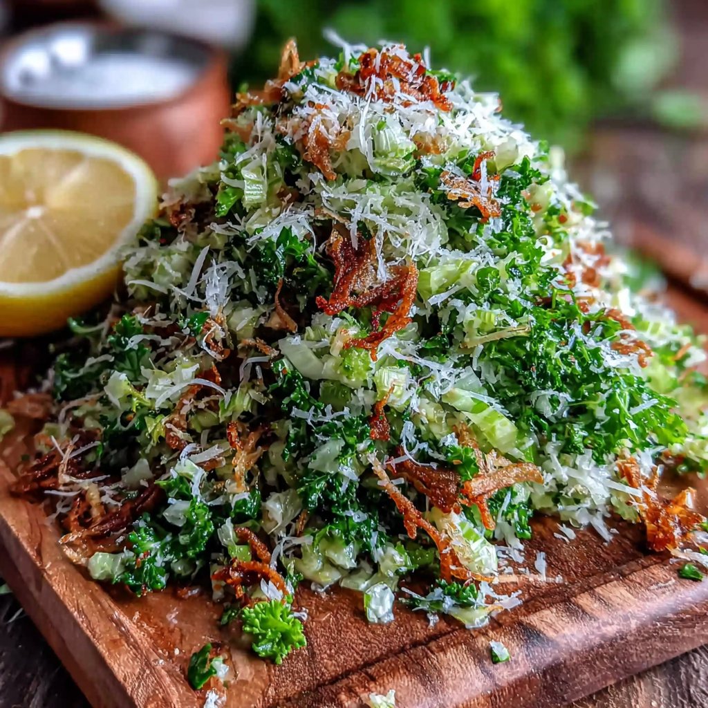 Celery Salad With Parmesan And Lemon