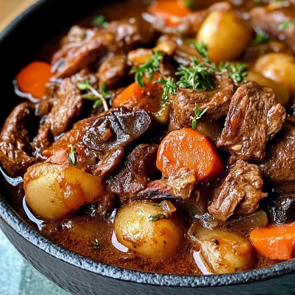 Classic Beef Bourguignon