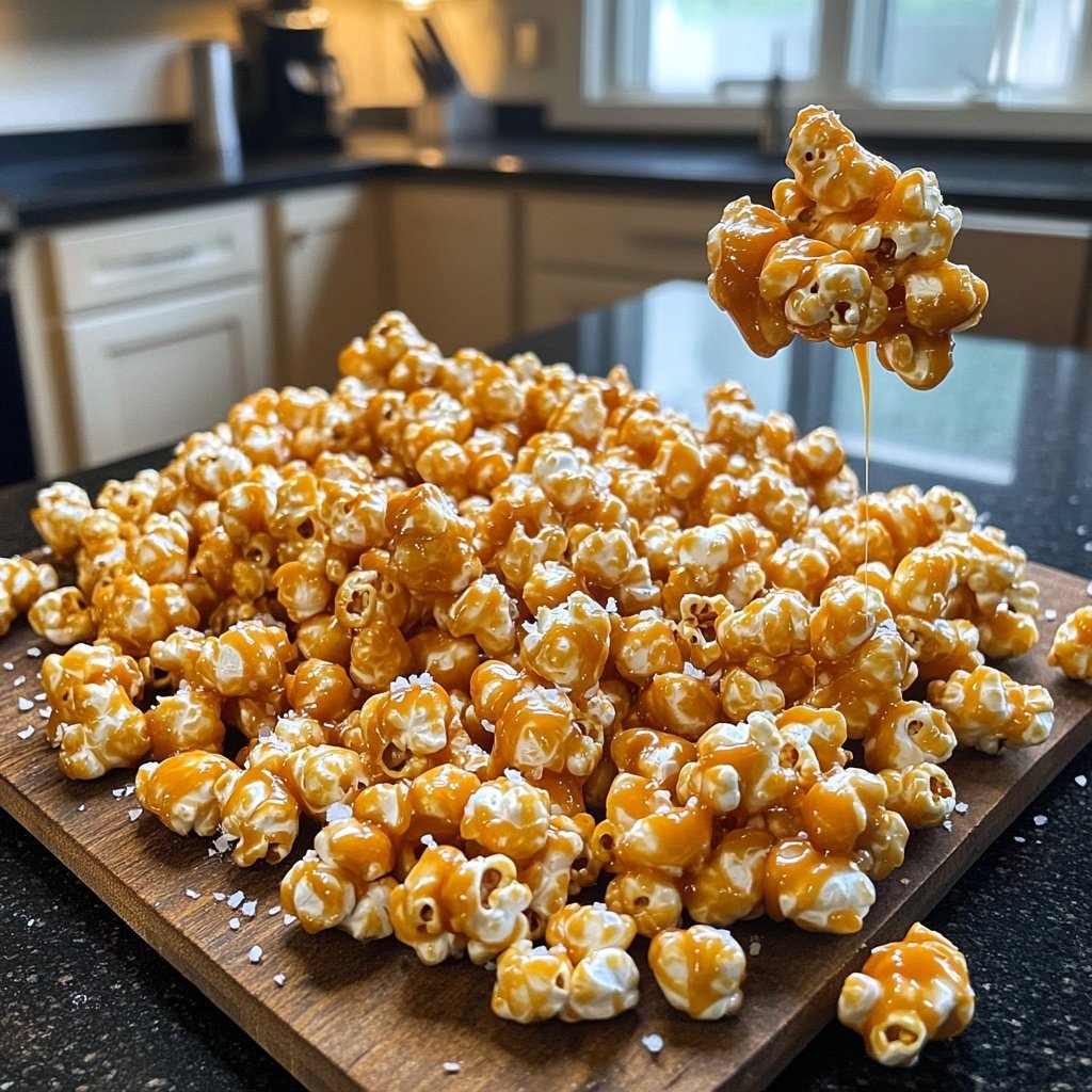 Marshmallow Caramel Corn