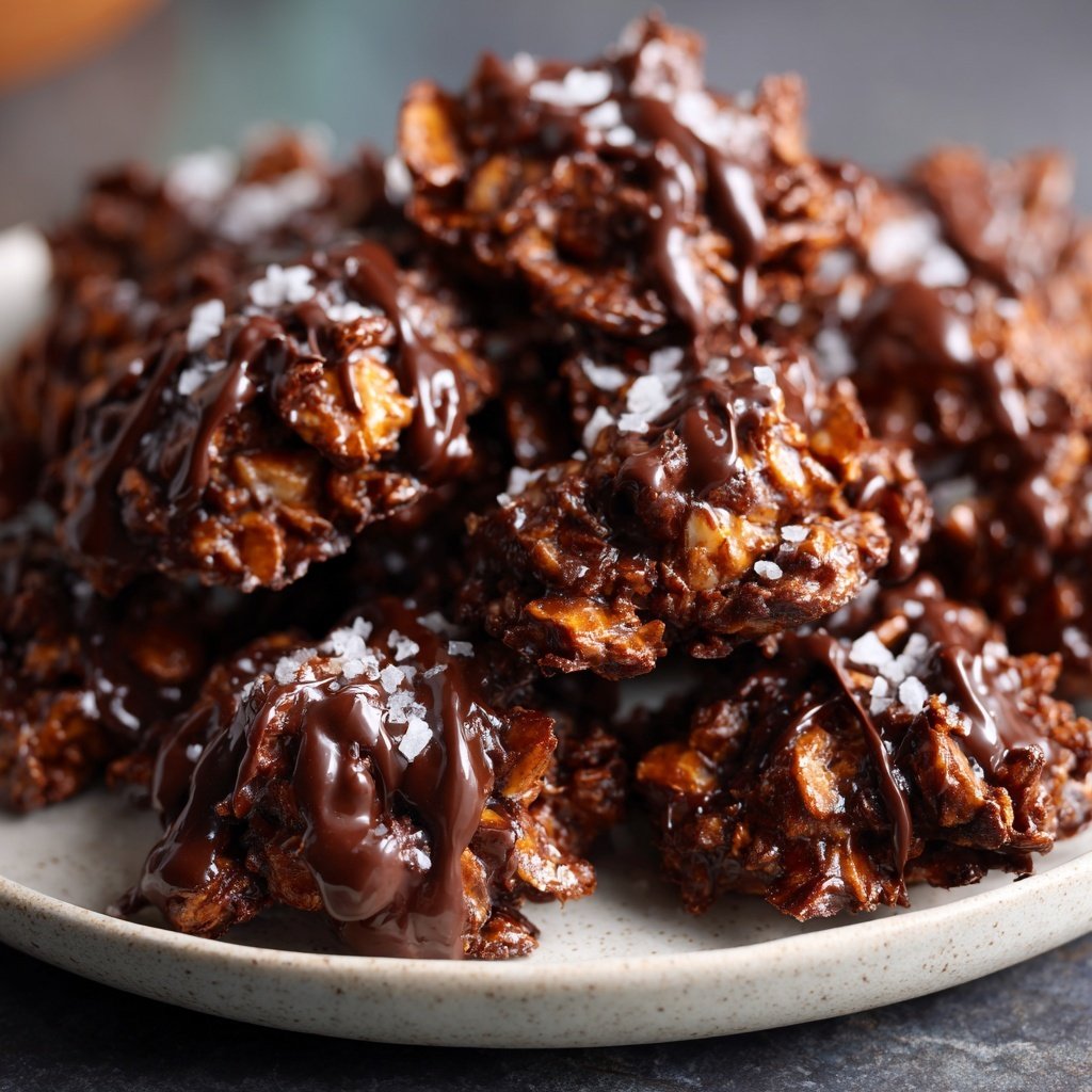 Chocolate Almond Clusters