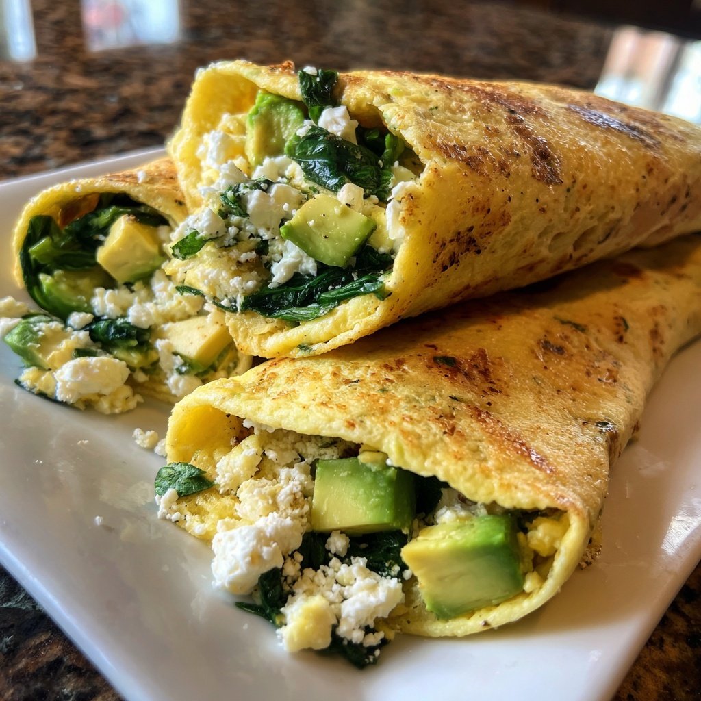Keto Breakfast Egg Wraps