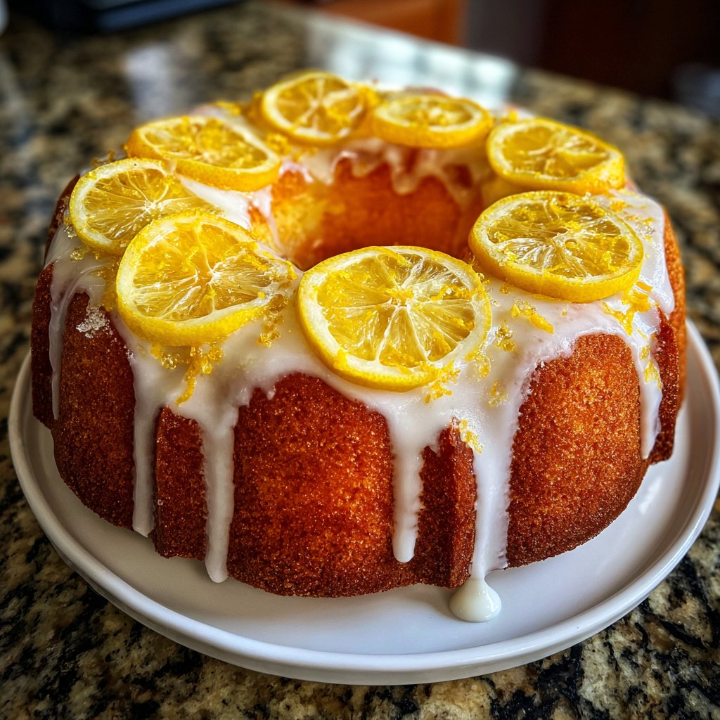 Limoncello Lemon Cake