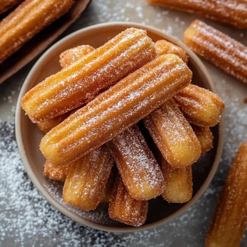 Easy Baked Churro Bites